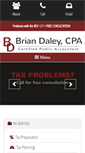Mobile Screenshot of briandaleycpa.com